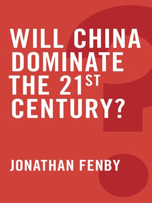 cover image of Will China Dominate the 21st Century